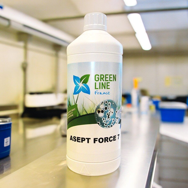 ASEPT FORCE 7 1L – NETTOYANT CLIMATISATION BACTÉRICIDE FONGICIDE VIRUCIDE ANTI-ACARIEN INSECTICIDE LÉGIONELLOSE