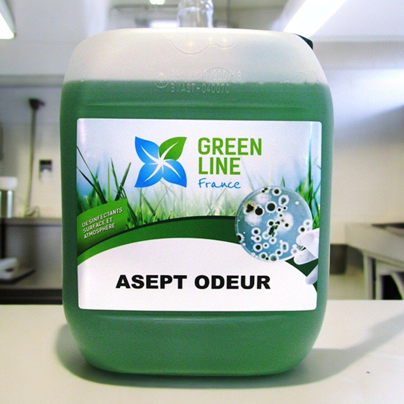 ASEPT ODEUR 5L – NEUTRALISANT D’ODEURS, DÉSINFECTANT