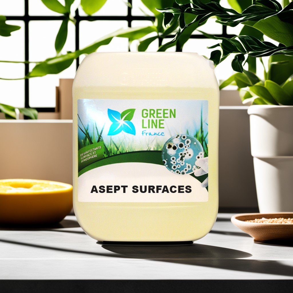 ASEPT SURFACES 5L – DÉSINFECTANT DE SURFACES À ACTION ET SÉCHAGE RAPIDE