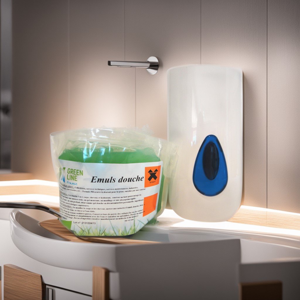 EMULS DOUCHE 800ML – GEL DOUCHE CORPS ET CHEVEUX