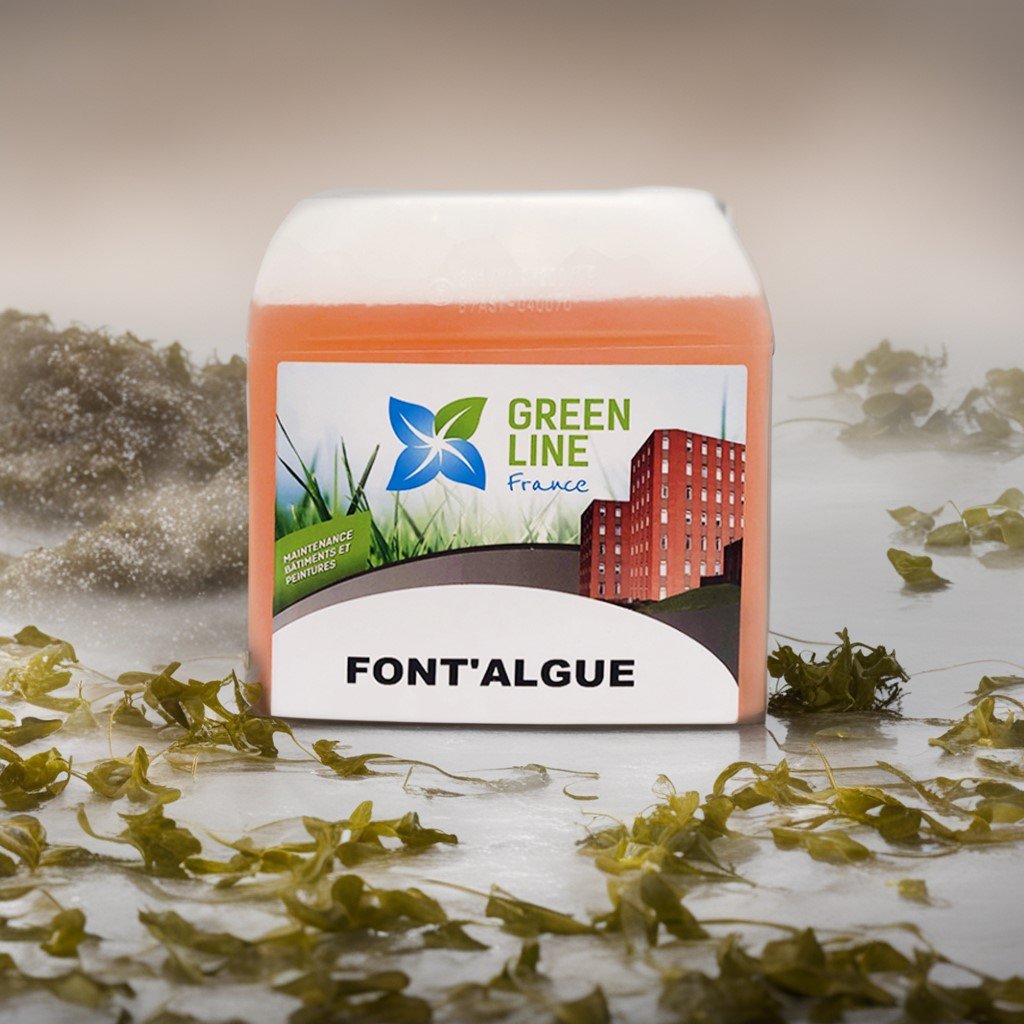 FONT’ALGUE 5L – NETTOYANT ALGICIDE POUR BASSINS, FONTAINES ET STRUCTURES MARINES
