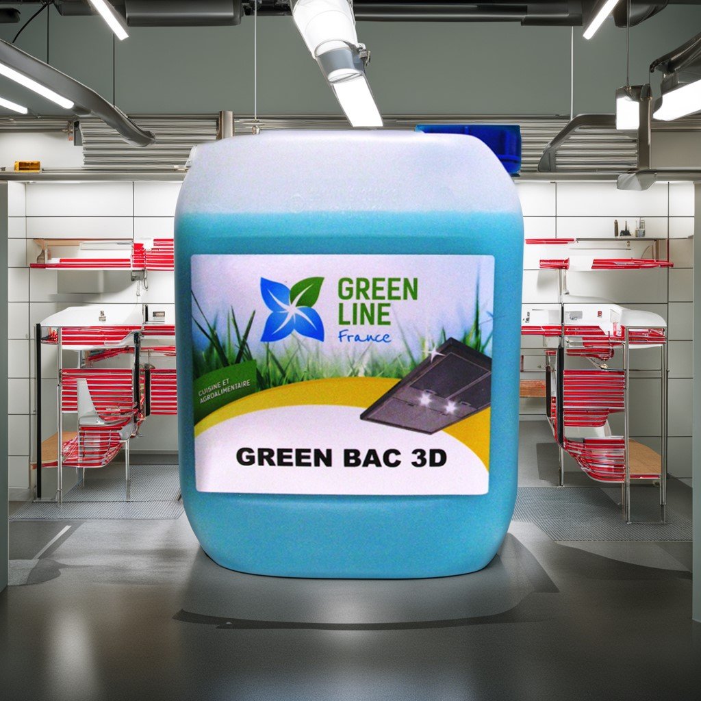 GREEN BAC 3D 5L – TRAITEMENT ENZYMATIQUE DES BACS A GRAISSE