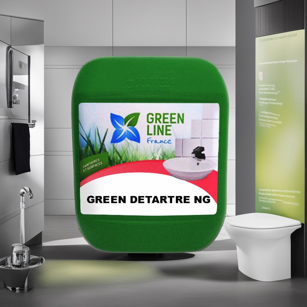 GREEN DETARTRE NG 5L – DÉTARTRANT PARFUMÉ SANS ACIDE ORGANIQUEOU MINERAL