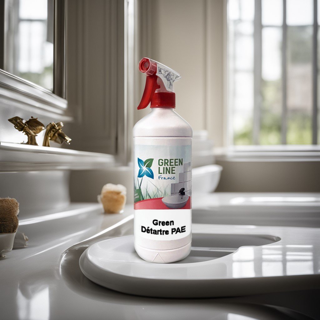 GREEN DETARTRE PAE 1L – DÉTARTRANT PARFUMÉ SANS ACIDE ORGANIQUE OU MINERAL