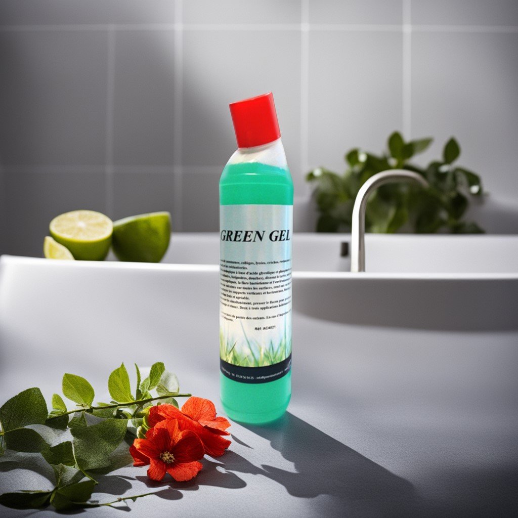 GREEN GEL 750ML – GEL DÉTARTRANT SANITAIRE