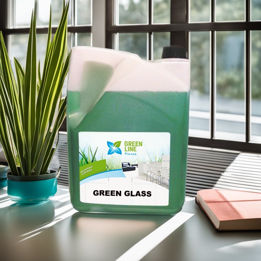 GREEN GLASS 5L – NETTOYANT VITRES ET SURFACES ANTI-STATIQUE
