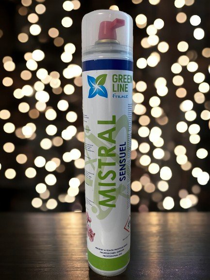 MISTRAL SENSUEL 600ML – DESTRUCTEUR D’ODEUR MOLÉCULAIRE ASTMOSPHÉRIQUE POUR GRANDS VOLUMES
