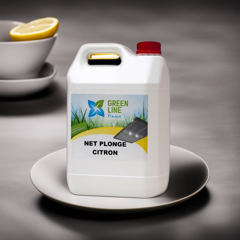 NET PLONGE CITRON 5L – PRODUIT VAISSELLE PROFESSIONNEL