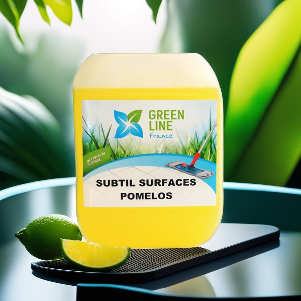 SUBTIL SURFACES POMELOS 5L – NETTOYANT 3D (DÉTERGENT, DÉSINFECTANT, DÉSODORISANT) SOLS ET SURFACES