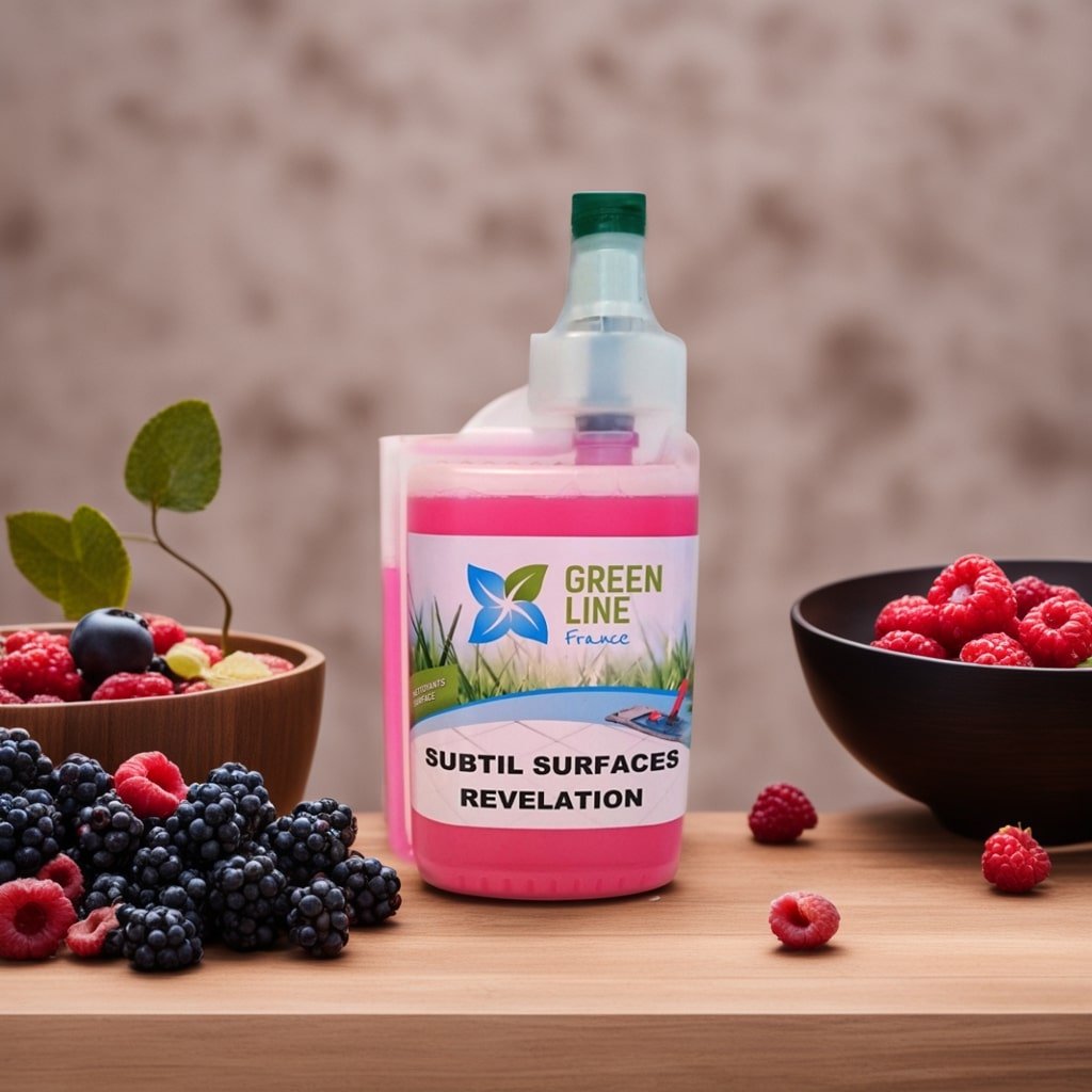 SUBTIL SURFACES REVELATION DOSEUR 1L – NETTOYANT 3D (DÉTERGENT, DÉSINFECTANT, DÉSODORISANT) SOLS ET SURFACES