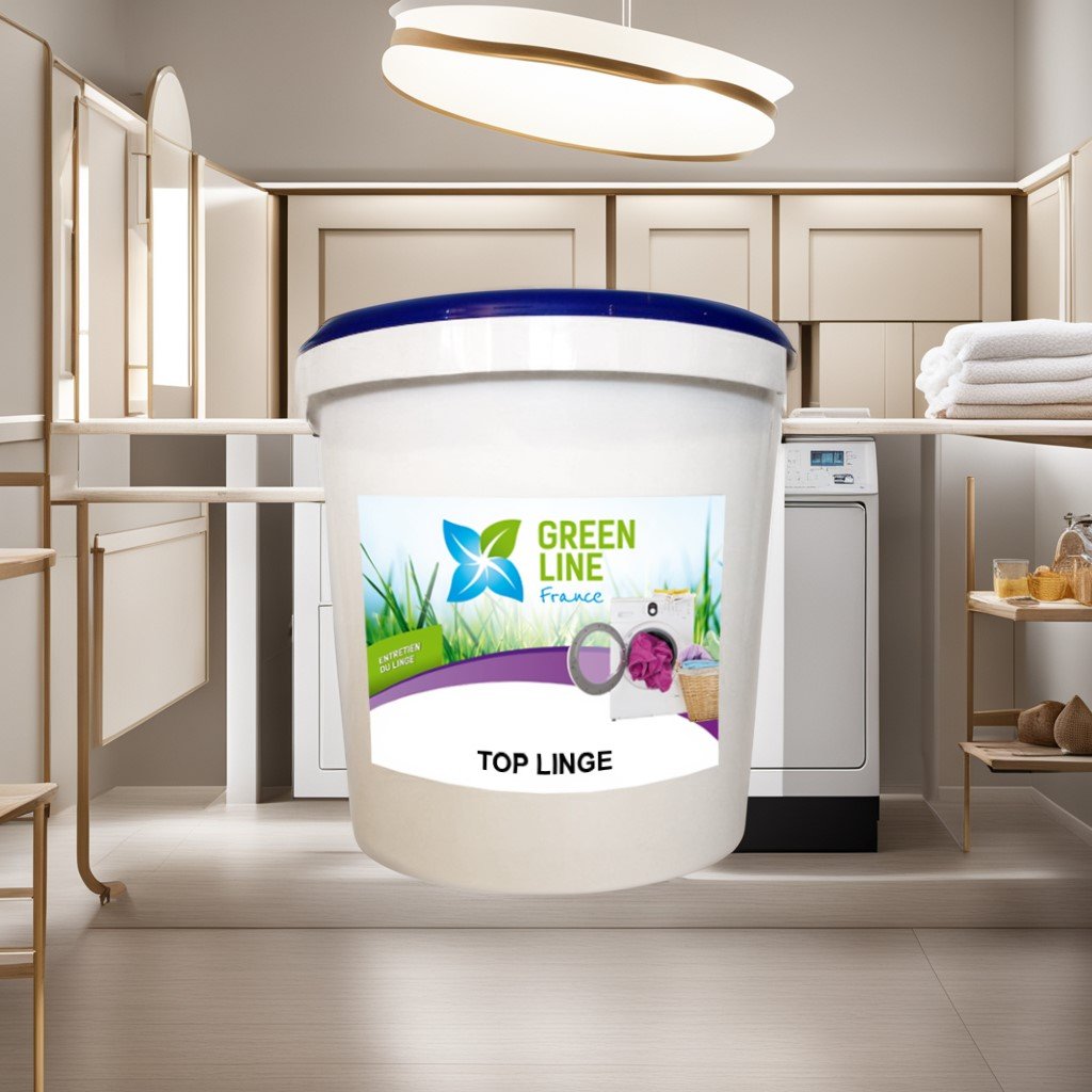 TOP LINGE 10kg – LESSIVE EN POUDRE HAUTE QUALITÉ