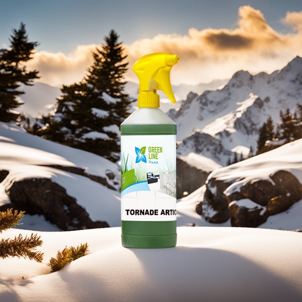 TORNADE ARTIC PULVERISATEUR 1L – DÉGRAISSANT, NETTOYANT, BACTÉRICIDE, FONGICIDE, VIRUCIDE,SPORICIDE, AGRÉÉ CONTACT ALIMENTAIRE
