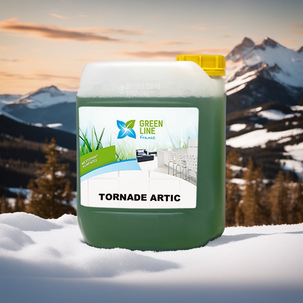 TORNADE ARTIC 5L – DÉGRAISSANT, NETTOYANT, BACTÉRICIDE, FONGICIDE, VIRUCIDE,SPORICIDE, AGRÉÉ CONTACT ALIMENTAIRE