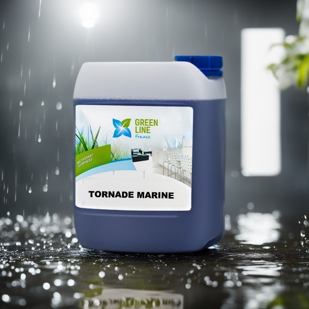 TORNADE MARINE 5L – DÉGRAISSANT, NETTOYANT, BACTÉRICIDE, FONGICIDE, VIRUCIDE,SPORICIDE, AGRÉÉ CONTACT ALIMENTAIRE