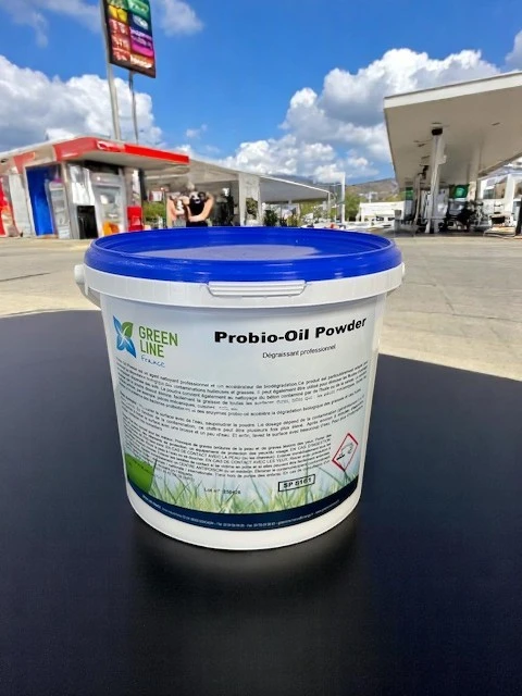 PROBIO OIL POUDRE 5KG – DEGRAISSANT PROFESSIONNEL POUR L&rsquo;HUILE ET LE GASOIL