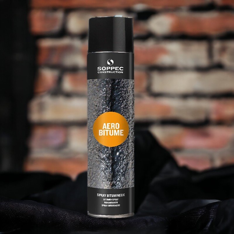 AERO BITUME 600ML – SOLUTION EN BITUME PRIMAIRE D’ACCROCHAGE ET RÉPARATEUR DE FUITE